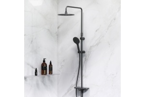 Душевая стойка AM.PM Like F0780222 черная - 2