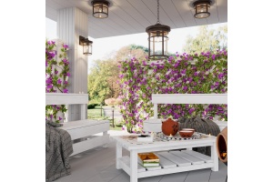 Уличный настенный светильник Odeon Light Nature Virta 4044/1W - 3