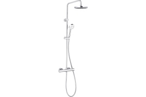 Душевая стойка Kludi Logo Dual Shower System с термостатом 6809405-00