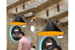 Светильник на растяжке Italline IT03-1429 IT03-1429 black/orange - 3