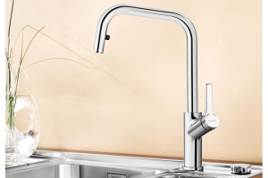 Смеситель для кухонной мойки Blanco Jurena хром (520765) - 2