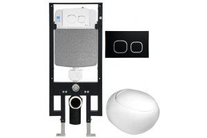 Комплект Weltwasser AMBERG 497 + JECKENBACH 004 GL-WT + AMBERG RD-BL (10000006623)