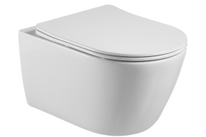 Унитаз подвесной Aquatek Бетта 53 белый с сиденьем микролифт (AQ1253W-00)