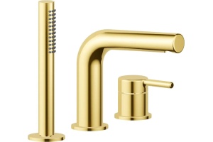 Смеситель на борт ванны Excellent Pi золото