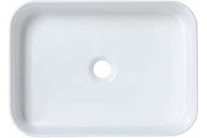 Раковина накладная Allen Brau Fantasy 50х36 белый матовый - 2