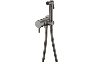 Гигиенический душ Boheme Uno gun metall, черный (467-GM)