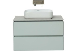 Тумба под раковину Allen Brau Infinity 85 светло - зеленый матовый - 3