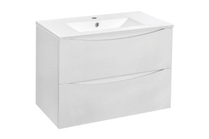 Тумба с раковиной Vincea Mia 75 белая