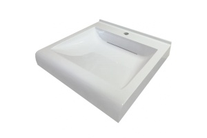 Раковина над стиральной машиной Stella Polar Футур 58х59 белая