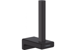 Держатель запасного рулона туалетной бумаги AddStoris Hansgrohe 41756670, матовый черный