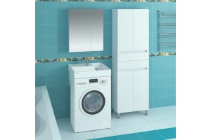 Раковина над стиральной машиной Санта Юпитер 60х60 белый - 3