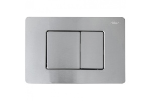 Клавиша смыва Abber хром матовый