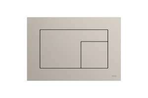 Кнопка смыва TECE Velvet 9240733 серовато-бежевая