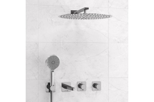 A4651.294.295.090.117.271.087.127 Встраиваемый комплект для ванны с верхней душевой насадкой, лейкой
