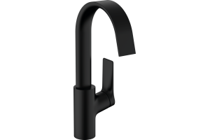 Смеситель для раковины Hansgrohe Vivenis чёрный матовый 