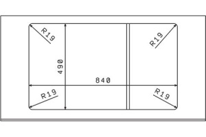 Мойка кухонная Florentina Арона 860 шампань - 3