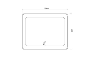Зеркало с подсветкой - 2