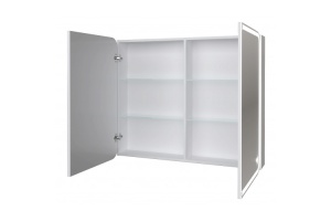 Зеркало-шкаф Grossman Адель белый 90 (209004) - 2