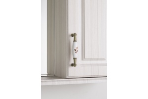 Зеркало-шкаф Style Line Олеандр-2 90/С Люкс, рельеф пастель - 3