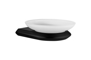 Мыльница Abber Nord черная матовая