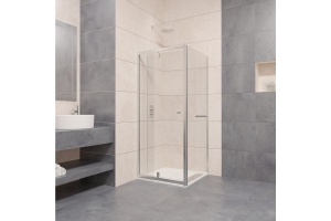 Душевой уголок RGW Passage PA-44-1 80х100 профиль хром стекло прозрачное - 2