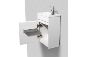 Тумба под раковину BelBagno Pietra Mini 46 L белый - 2