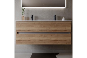 Тумба под раковину Sancos Urban 120 дуб галифакс (UR120-2EG) - 2