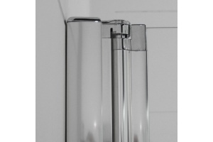 Душевая дверь Cezares ELENA 163 см (ELENA-W-B-11-90+80-C-Cr) - 3