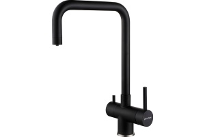 Смеситель для кухни Paulmark Wetter темно - серый матовый