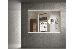 Зеркало Armadi Art Vallessi 80x70, с увеличением и подсветкой - 2