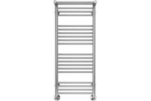 Водяной полотенцесушитель Terminus Аврора П20 400х1000 с полкой Хром