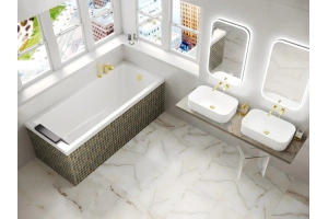 Ванна акриловая WHITECROSS Wave 150x70 белый - 2