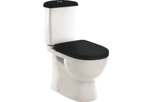 Унитаз-компакт Sanita luxe Best Color Black с микролифтом