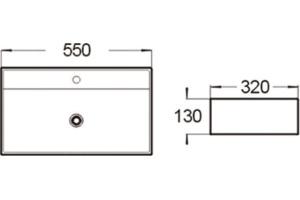 Раковина SantiLine SL-1098 - 2
