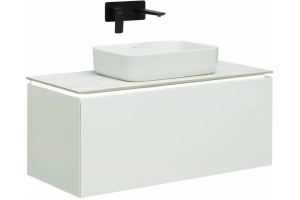 Тумба под раковину Allen Brau Infinity 100 белый матовый