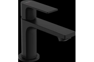 Смеситель для раковины Hansgrohe Rebris E черный матовый 