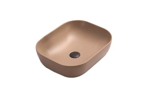 Раковина накладная CeramaLux NC 50.5 см капучино матовый (78104MC-1)