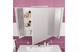 Зеркало-шкаф Санта Стандарт 116.7 см (113020) - 3