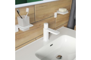 Смеситель Iddis Slide для раковины, белый SLIWTBTi01 - 2