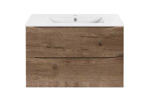 Тумба под раковину Vincea Mia Slim 80 светлое дерево