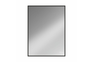 Зеркало Vincea 60х80 черное с подсветкой