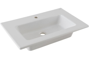 Раковина накладная Allen Brau Fantasy Flat 72x47 белый