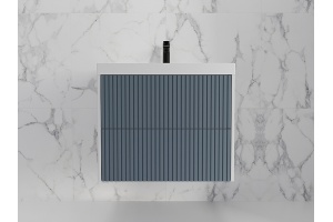 Тумба под раковину Style Line Стокгольм 70 серая матовая - 2