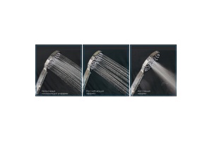 Душевая кабина Royal Bath BP 120х80 L профиль хром стекло прозрачное задняя стенка черная - 3