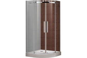 Душевой уголок Cezares STYLUS-O-M-R-2-100-C-Cr - 3
