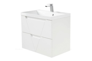 Тумба с раковиной BelBagno Vittoria 70 белый  - 2