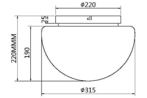 Накладной светильник Maytoni Glassy MOD270CL-01B - 2
