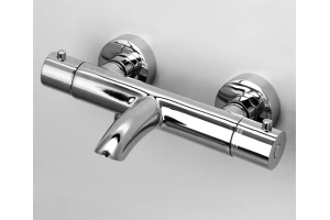 Термостатический смеситель Wasserkraft Berkel для ванны с душем хром - 2