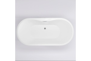 Акриловая ванна Black&White Swan 180х75 белая - 2
