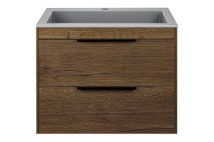 Тумба под раковину Vincea Chiara 60 темное дерево - 3